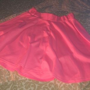pink skirt